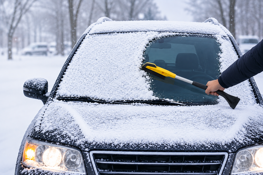 Snow Shovel & Ice Scraper