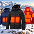 Men’s USB Heated Jacket – 3-Level Temperature Control
