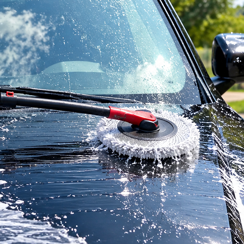 Water-Fed Car Wash Brush